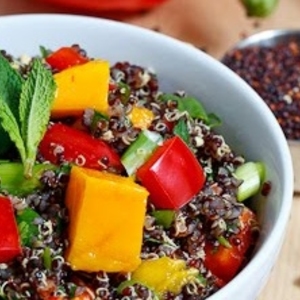 Thai Style Black Quinoa Salad recipes