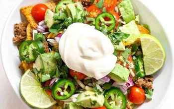 Easy Keto Taco Salad Recipe (with Ground Beef)