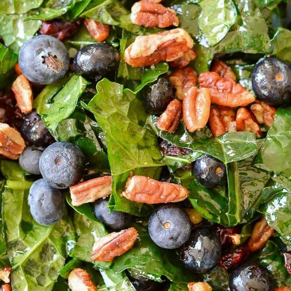 Kale Salad with Cranberries