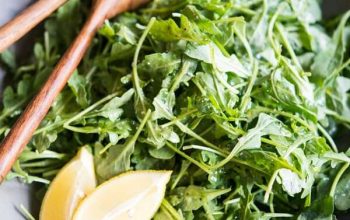 Lemon Sea Salt Arugula Salad