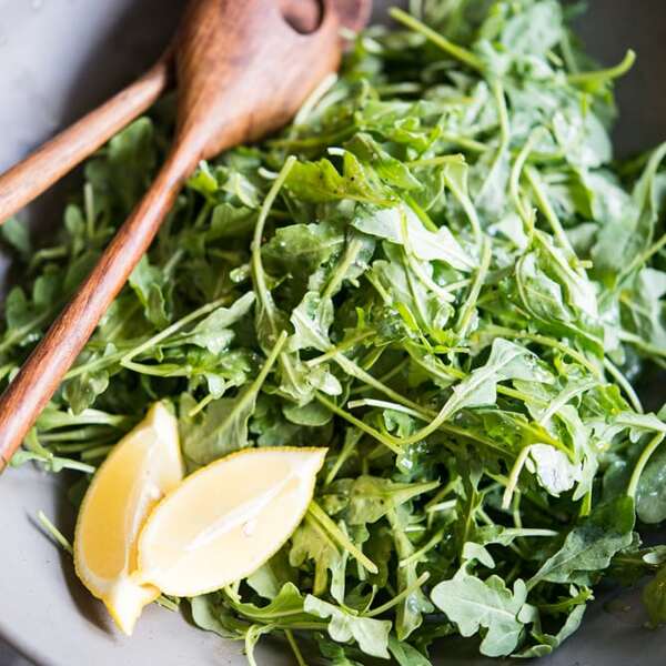 Lemon Sea Salt Arugula Salad