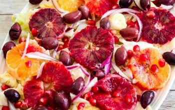 Cabbage, Orange Winter Salad
