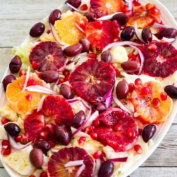 Cabbage, Orange Winter Salad