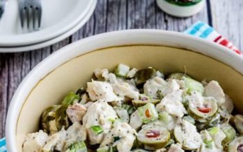 Chicken Salad with Green Olives