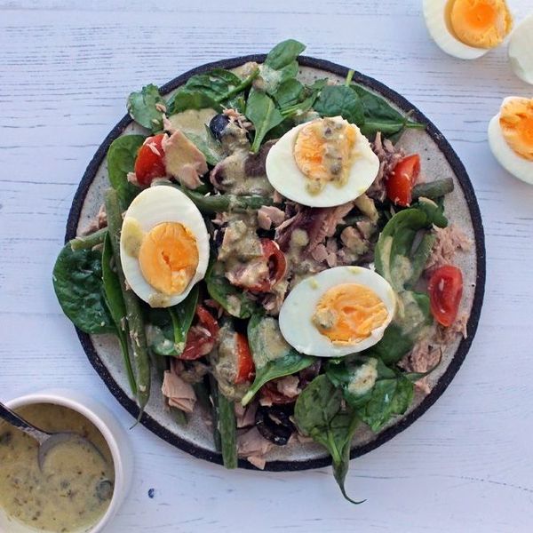 Keto Tuna Nicoise