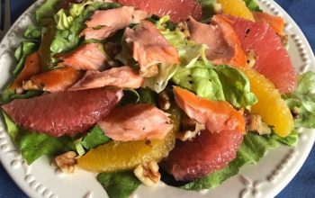 Smoked Salmon Citrus Salad