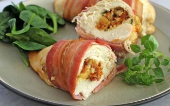 Keto Parmesan Stuffed Chicken