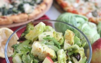 Roasted Brussels Sprouts and Apple Salad
