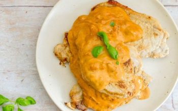 Keto Pork Loins with Creamy Tomato Sauce