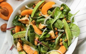 Apricot Pistachio Chicken Salad