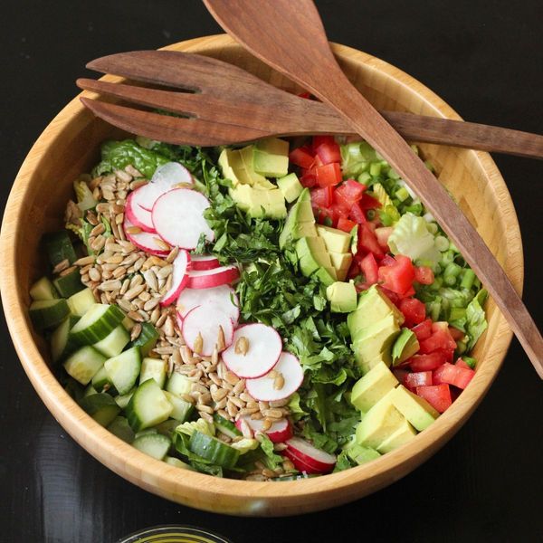 Chopped Salad with Avocado and Radish