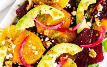 Beet Orange Salad with Avocado