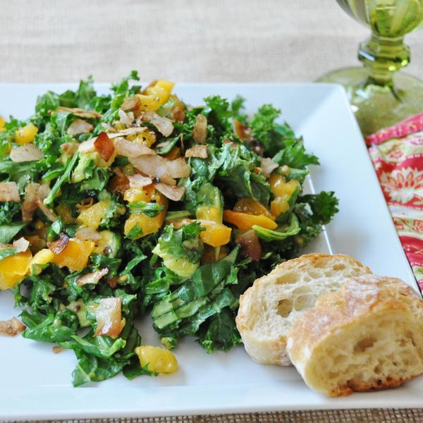 Vegan Cobb Salad with Coconut Bacon