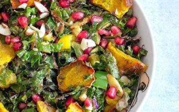 Kale Salad with Pomegranate