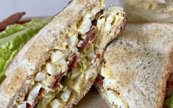 Bacon, Lettuce & Egg Salad Sandwiches