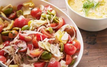Cherry Tomato Antipasti Salad