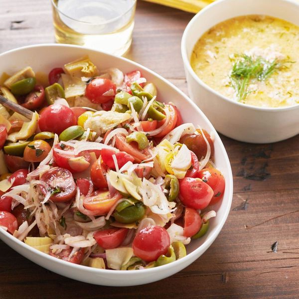 Cherry Tomato Antipasti Salad