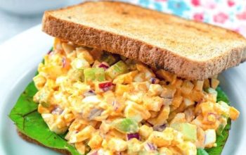 Egg Salad with Lots of Crunch