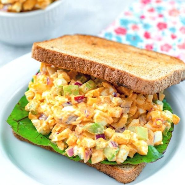 Egg Salad with Lots of Crunch