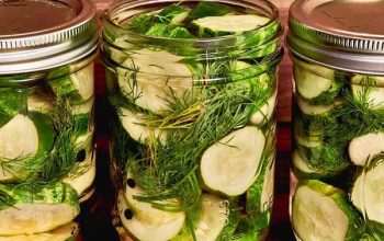 Crunchy Quick Refrigerator Dill Pickles