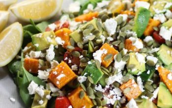 Keto Pumpkin Feta Salad