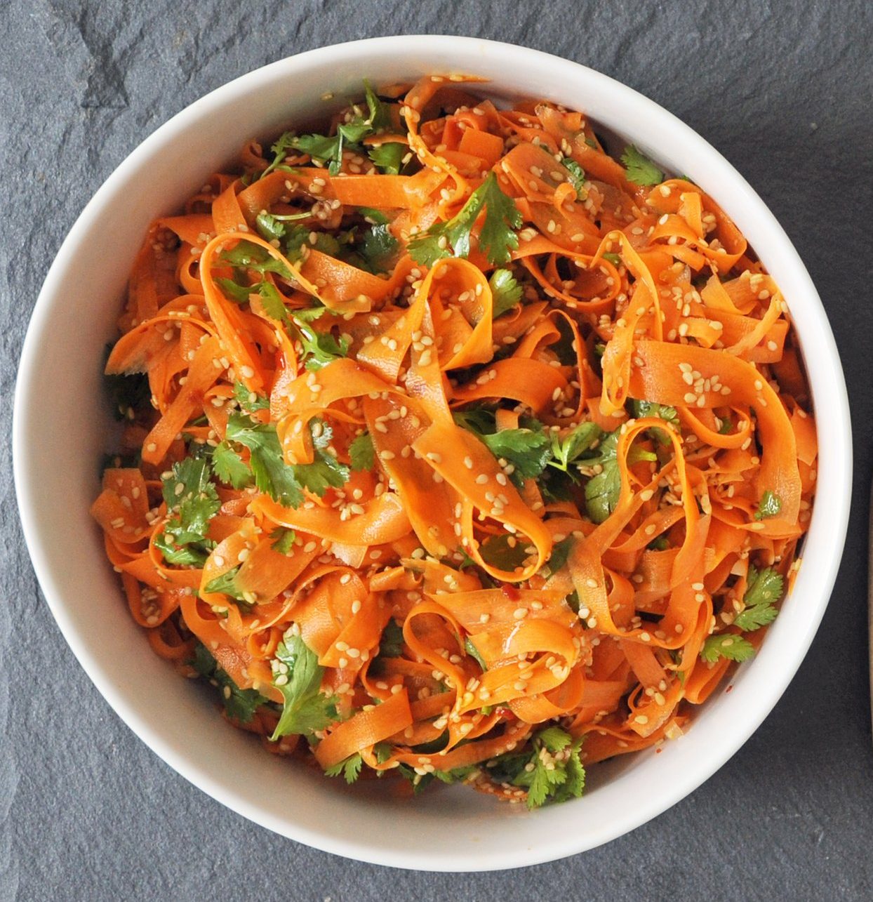 Easy Spicy Carrot Salad