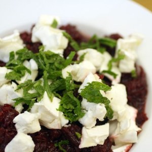 French in a Flash: Beet Salad with Goat Cheese Recipe