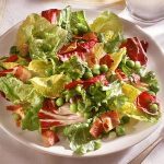 Wilted Greens With Warm Bacon Dressing