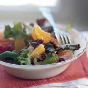 Clementine Salad With Spiced Walnuts And Pickled Onions