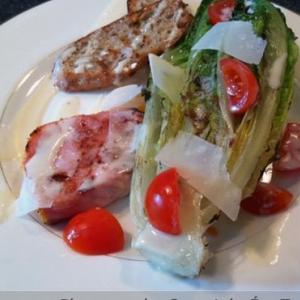Deconstructed Caesar Salad (adapted from Roland’s recipe)