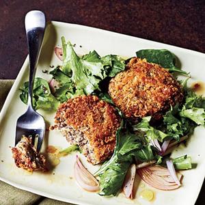 Greens And Shallot Vinaigrette