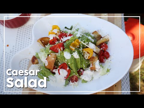 Caesar Salad | Quick And Healthy Salad Recipe