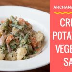 Creamy Potato & Veggie Salad - Salad Recipes by Archana's Kitchen