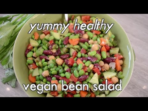 Easy Bean Vegan Salad Recipe