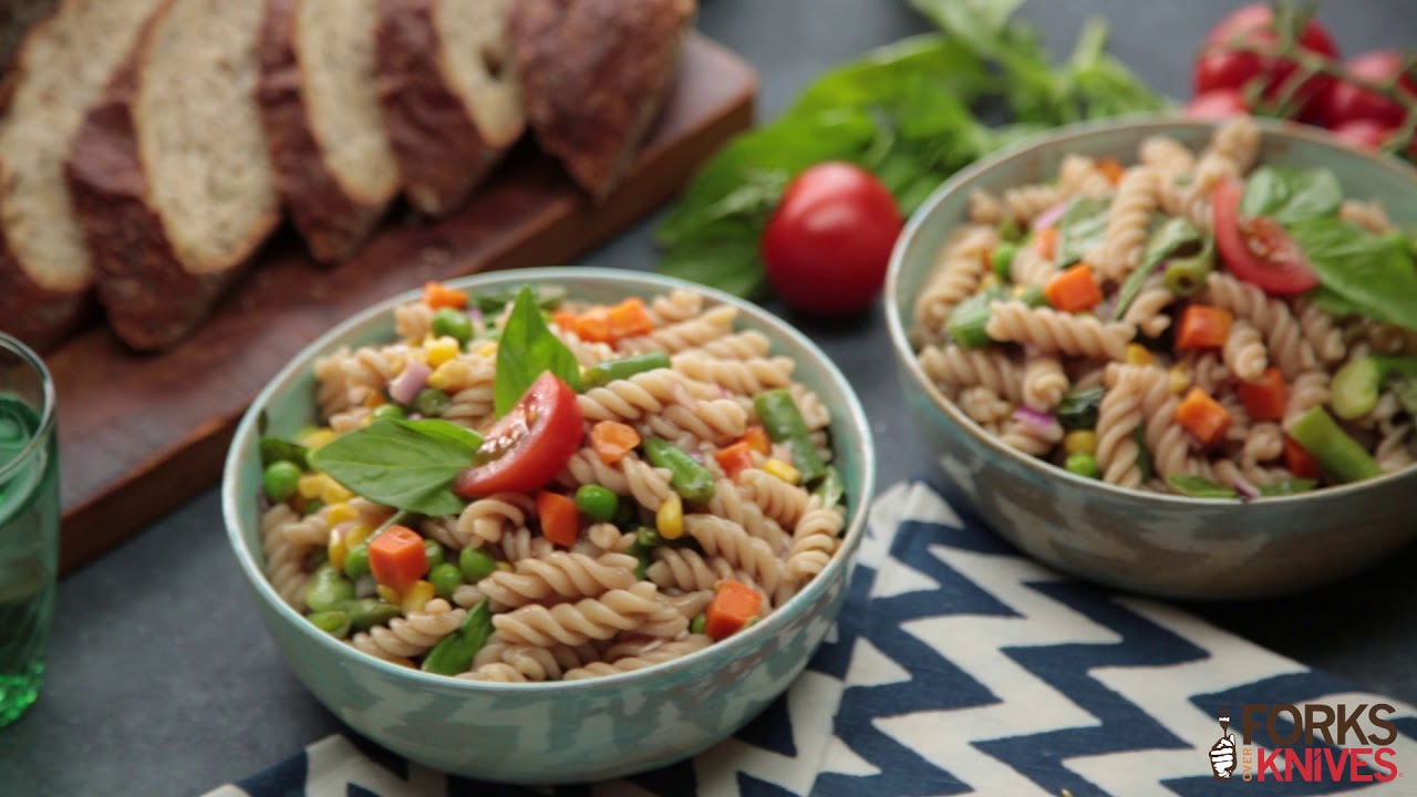 Easy Vegan Pasta Salad