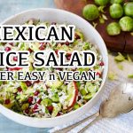 Mexican Rice Salad Recipe - Rice Salad - Super Easy Healthy & Vegan - How to make rice salad