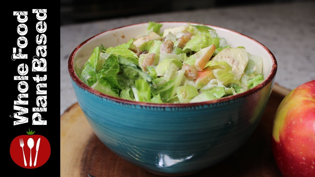 Plant Based Vegan Waldorf Salad: The Whole Food Plant Based Recipes