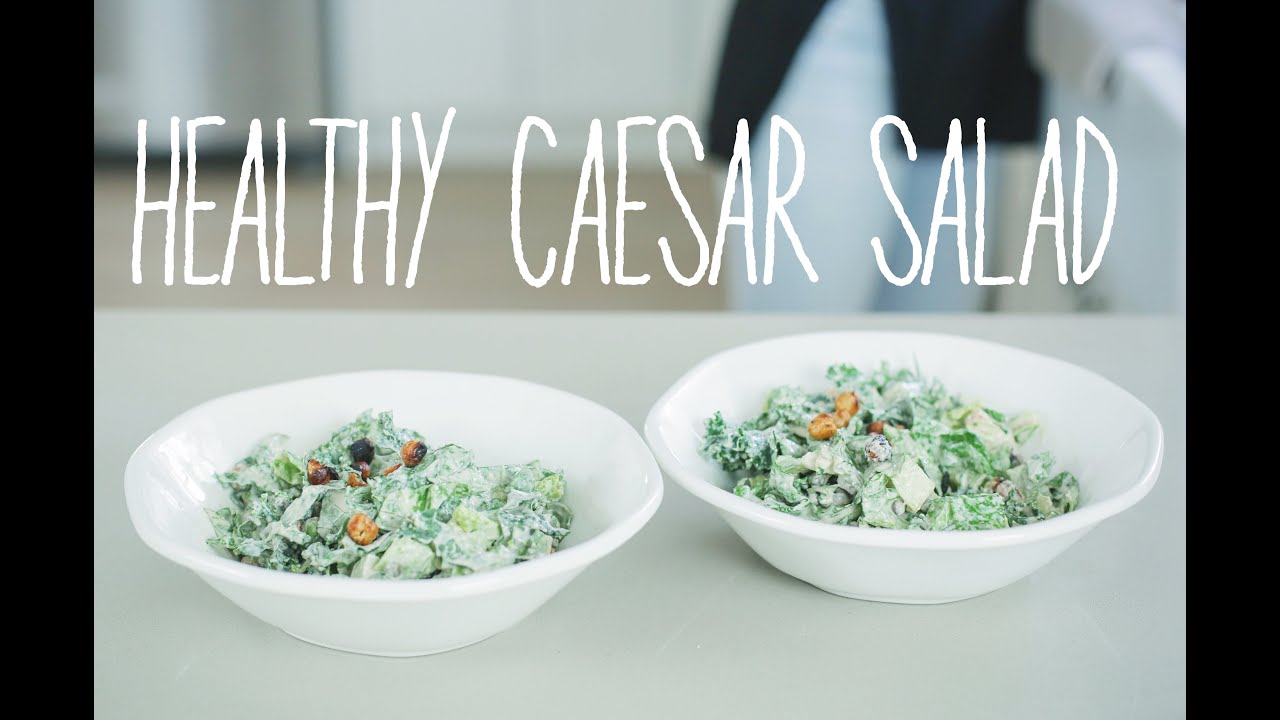 Quick & Easy Vegan Recipes with Daniella Monet // Healthy Caesar Salad