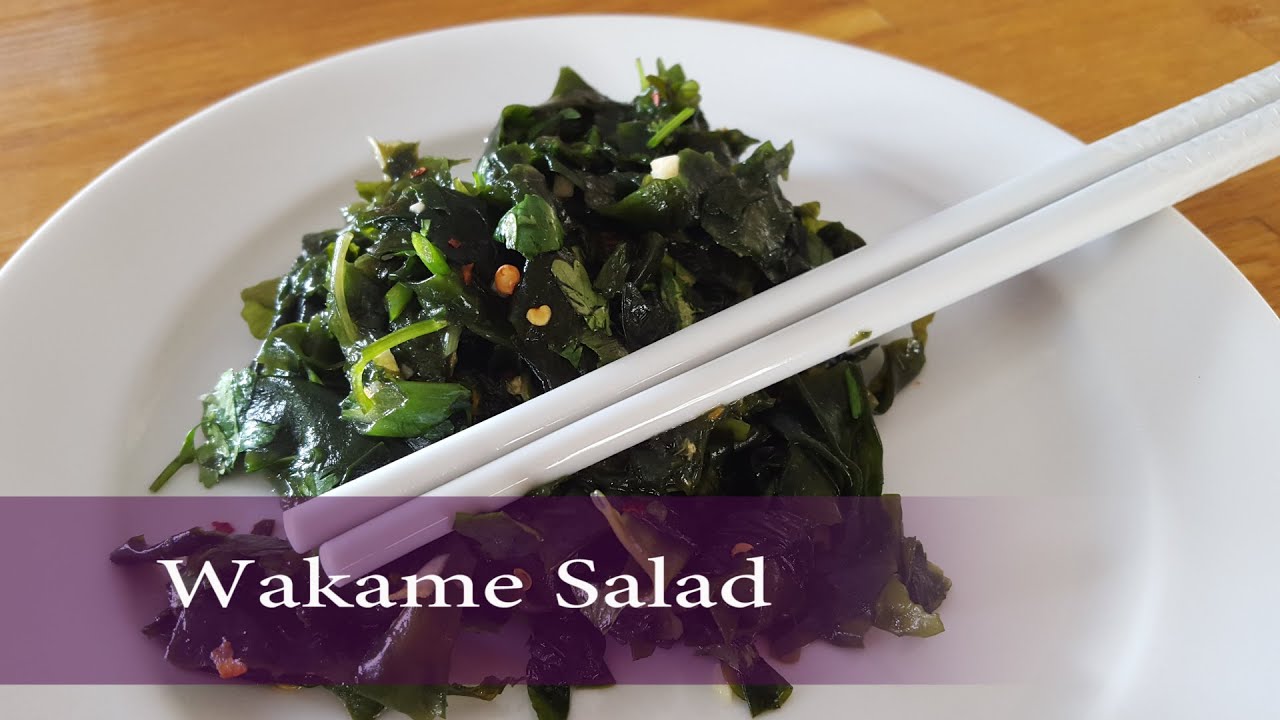 Seaweed Salad Recipe – Healthy Wakame Salad