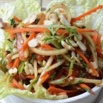 Som Tam Vegetarian - Thai Green Papaya Salad  - By Vahchef @ vahrehvah.com