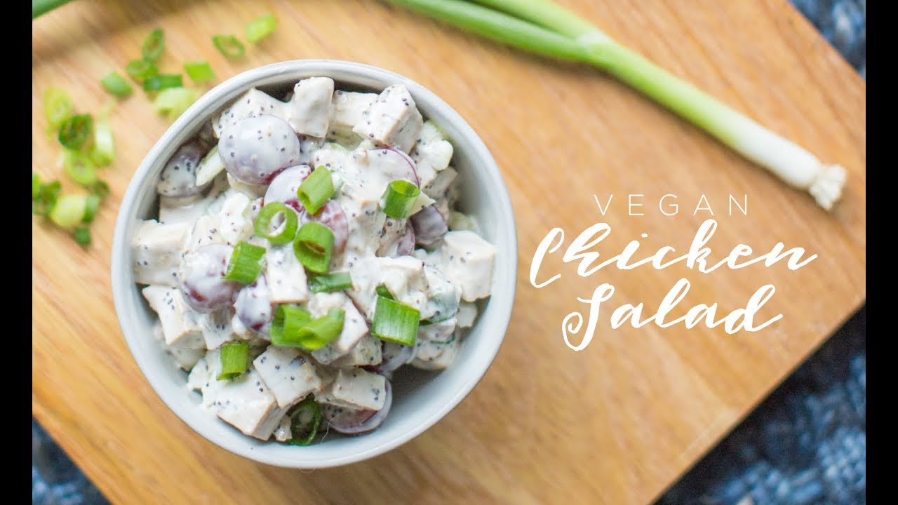 Vegan Chicken Salad Recipe | Easy Vegan Lunch Idea
