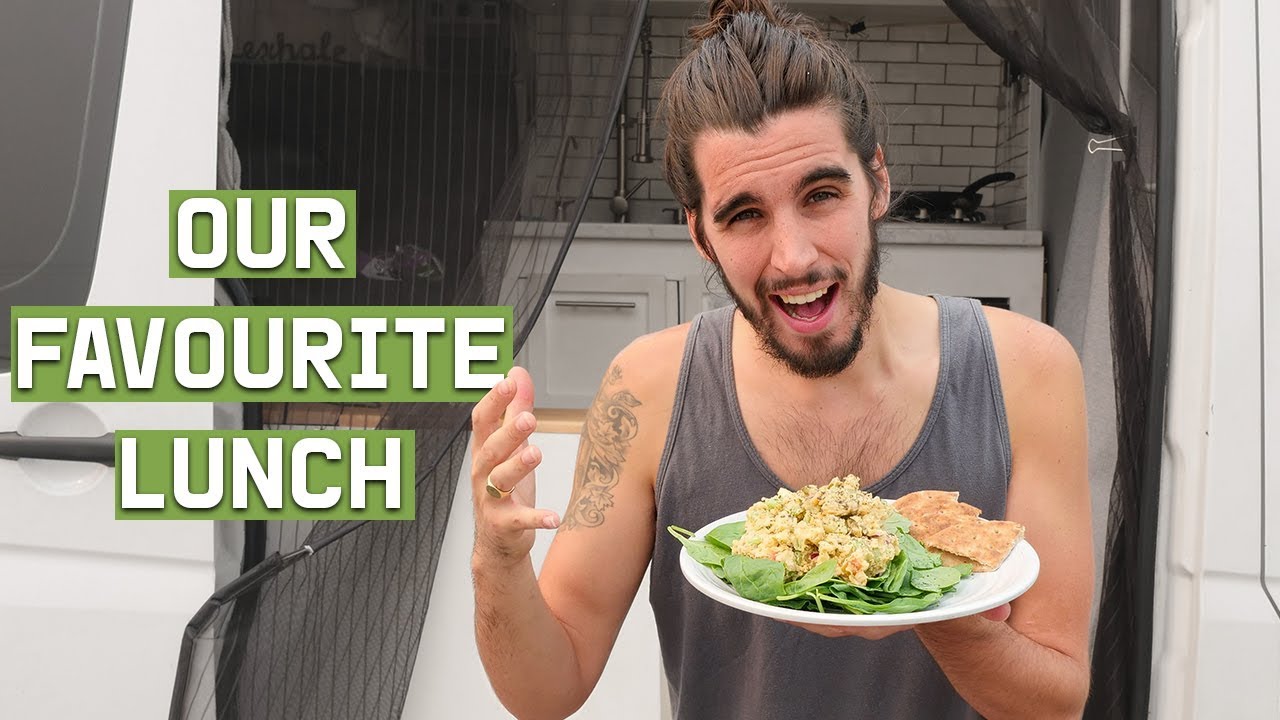 CHICKPEA SALAD // easy vegan recipes for back to school