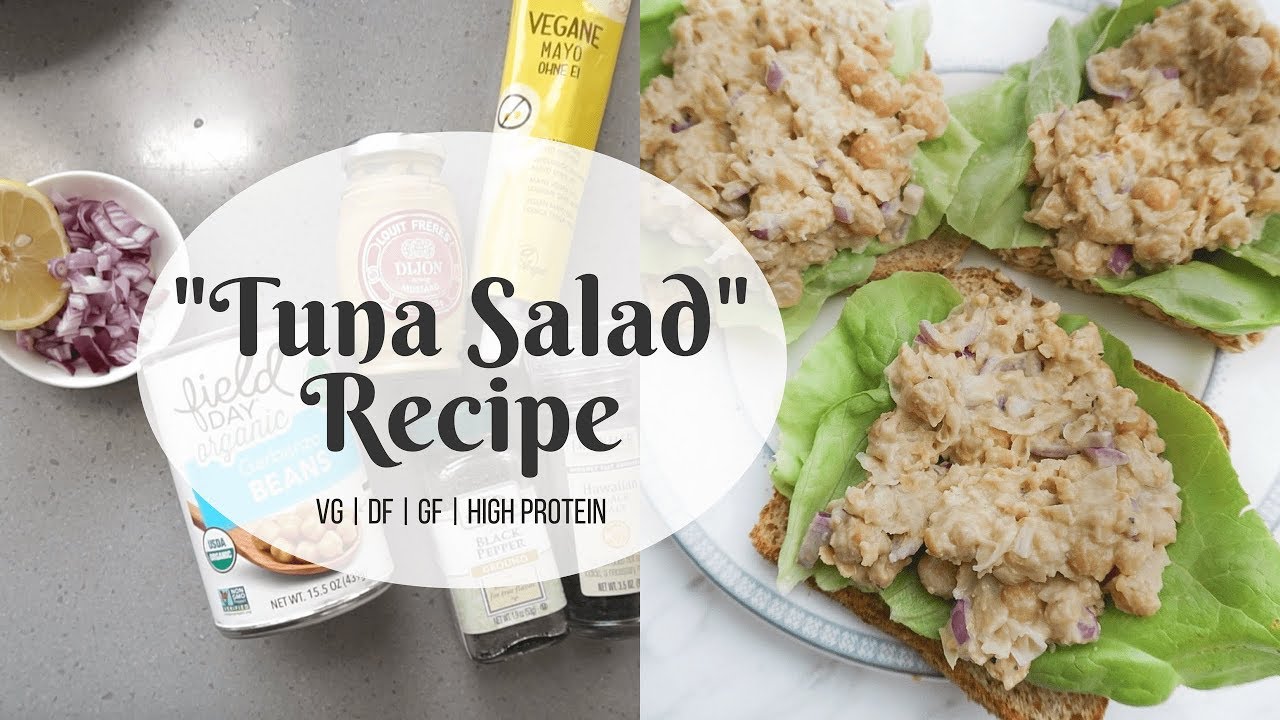 HIGH PROTEIN “TUNA” SALAD RECIPE | Quick & Easy | Vegan + GF