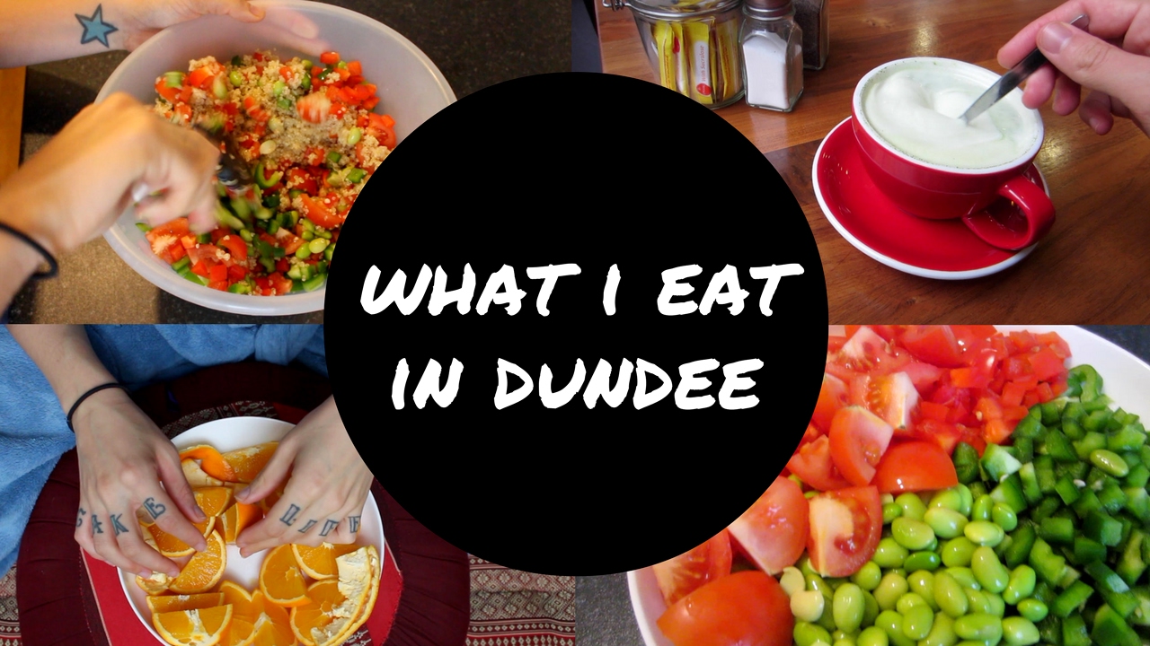 QUINOA SALAD RECIPE + what I ate today as a vegan