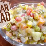 Russian Salad Recipe - Vegetarian Russian Salad Recipe in Hindi - Easy and Quick Russian Salad
