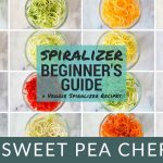 Spiralizer Beginner's Guide - Veggie Spiralizer Recipes | How To Spiralize | A Sweet Pea Chef
