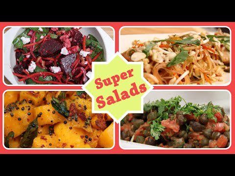 Super Salads | Quick Easy To Make Healthy And Nutritious Salad Recipes