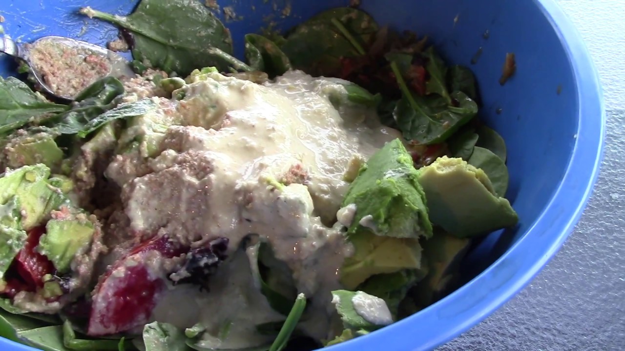 The best vegan salad I ever made