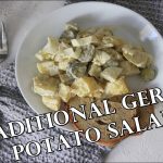 TRADITIONAL GERMAN POTATO SALAD RECIPE | KARTOFFELSALAT | VEGETARIAN