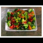 Vegetarian Cooking Class Steamed Vegetable Salad